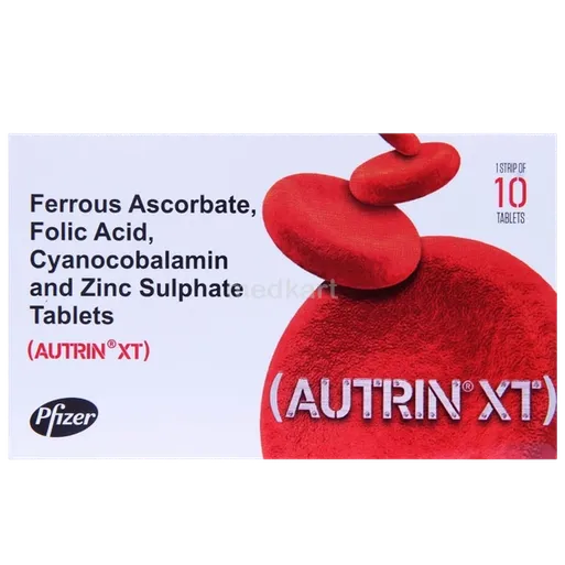 autrin xt tablet 10's